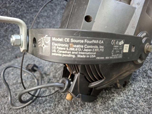 1570537-10 2 stage spotlights CE Source Four PARnel-EA