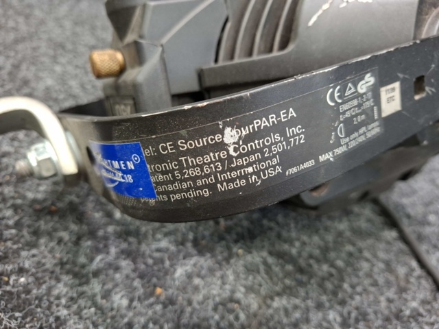 1570540-3 2 stage spotlights CE Source Four PARnel-EA