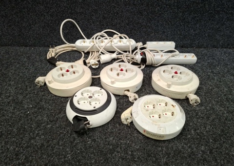 Cord reels, power strips & extension cords