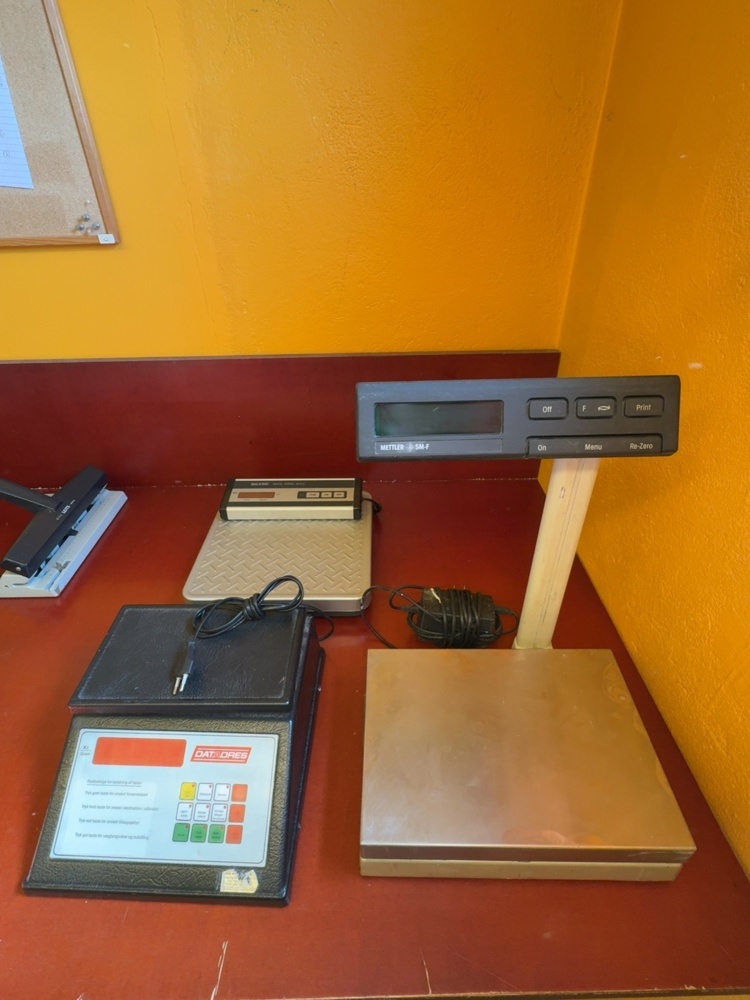 1535994-2 Industrial scales 3 pcs - Mettler, Biltec and Datadores