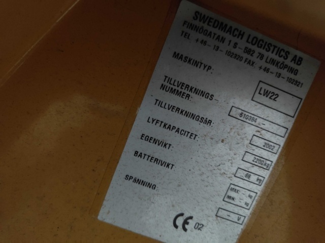1485595-4 Palldragare - Swedmach Liftwell LW22