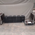 1561148-4 Högtalarsystem med slutsteg - NEXO PS10, PS10Amp slutsteg, 3 case