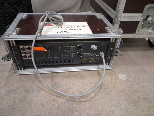 1561148-7 Högtalarsystem med slutsteg - NEXO PS10, PS10Amp slutsteg, 3 case