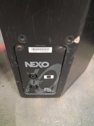 1561148-17 Högtalarsystem med slutsteg - NEXO PS10, PS10Amp slutsteg, 3 case