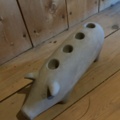 1529907-4 Grisformade adventsljusstakar 4 st