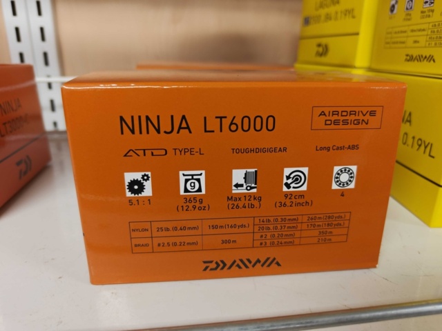 1485612-3 Fishing reels 2 pcs - Daiwa Ninja LT6000