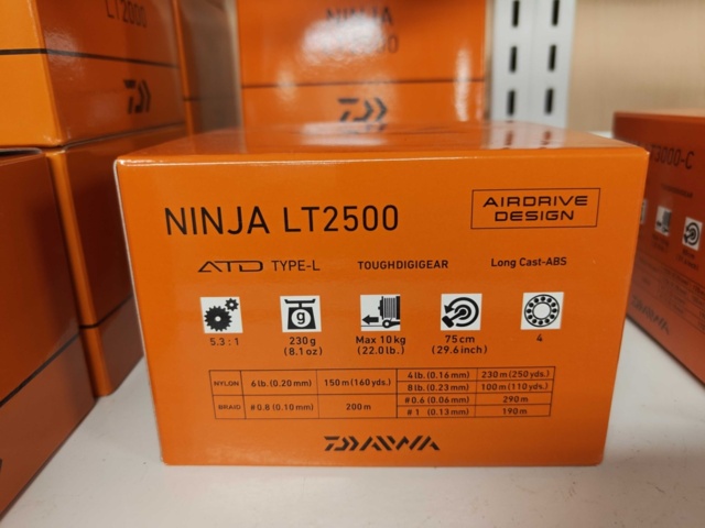 1485614-4 Reels 2 pcs - Daiwa Ninja LT2500