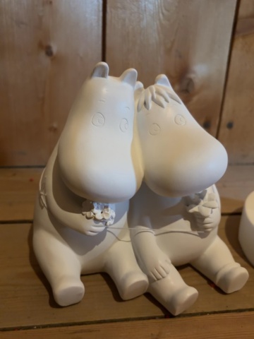 1529915-4 Mumintroll-figurer 18 st - MD Moomin by MartinaD