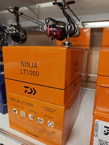 1485616-2 Fiskerullar 6 st - Daiwa Ninja LT1000