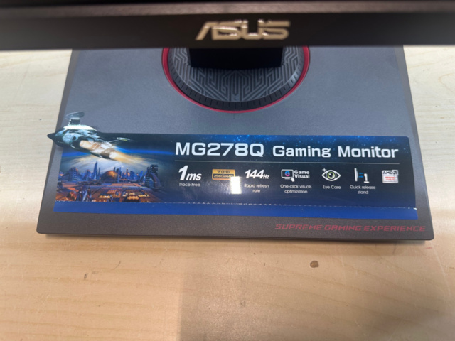 1561840-2 Datorskärm 27" ASUS MG278Q