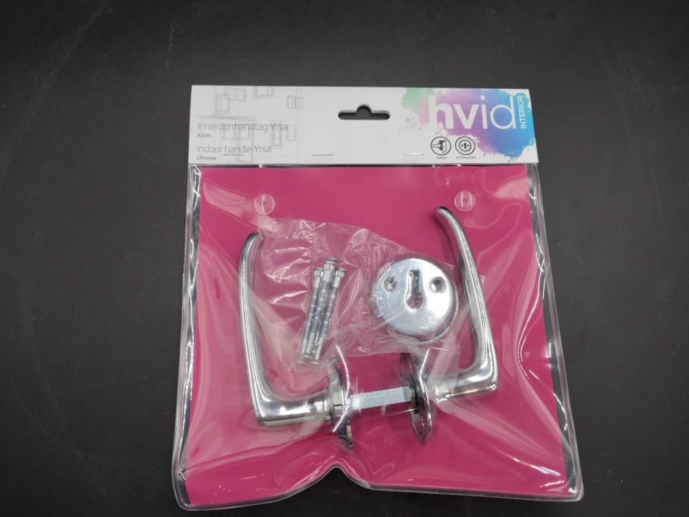 1571355-2 Interior door handle, 18 pcs, Hvid Interior Yrsa