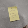 1569729-9 Cafébord, 6 st - rund bordsskiva, pelarfot, dekorativ gjutjärnsfot