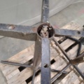 1571363-4 Bordsunderreden, 3 st - metall, 70x50 cm