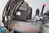 1546149 Kompressor, byggfläkt och arbetsbelysning - Black+Decker, Novipro