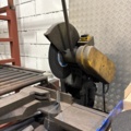 1546134-3 Metal cutting with rack and roller conveyor