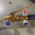 1546146-5 Cutting torch with hoses and regulators - GasIQ D75 ERGO