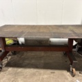 1546137-1 Work table / welding table on wheels 2 pcs