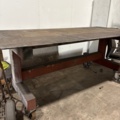 1546137-6 Work table / welding table on wheels 2 pcs