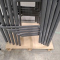 1571366-2 Barstol, 6 st - stapelbar, plast