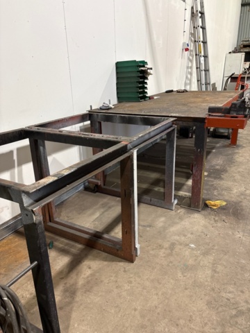 1546140-3 Work table / welding table and stand 2 pcs