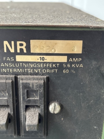 1546144-4 Svetslikriktare med svetspinnar - Tramo Typ 160-60