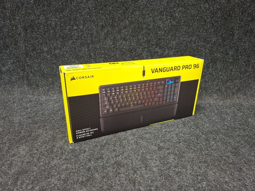 1555082-2 Gamingtangentbord Corsair Vanguard PRO 96 RGB (svart)