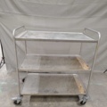 1571376-1 Serveringsvagn - 3 hyllplan, hjul, 109 x 60 x 122 cm