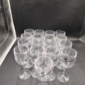 1571387-1 Champagneglas, 17 st - Moët & Chandon, transparent plast, 22 cm