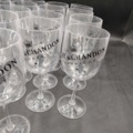 1571387-3 Champagneglas, 17 st - Moët & Chandon, transparent plast, 22 cm