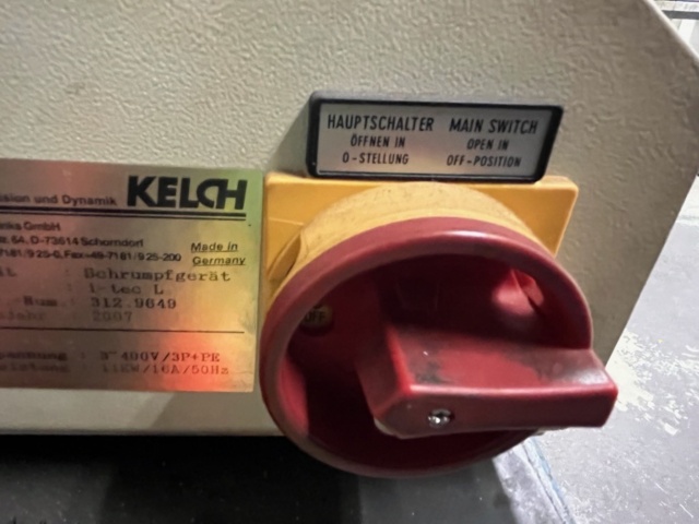 1571391-6 Shrinking equipment Kelch I-tec L 2007