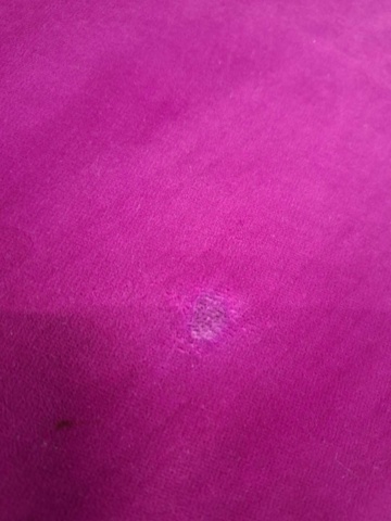 1570925-4 Fogia chaise longue in pink velvet