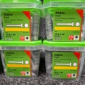 1569844-4 12 st Förpackningar Fransk Träskruv, Essve