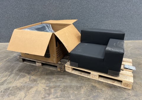 2 sofa modules, Kartell