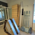 1529951-2 Shop fittings - wall panels, metal rails, accessories