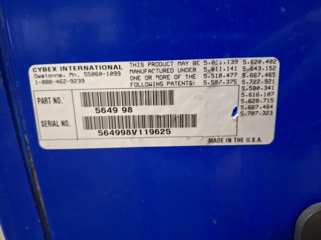 1571529-5 Kabelmaskin/multigym, Cybex 5649