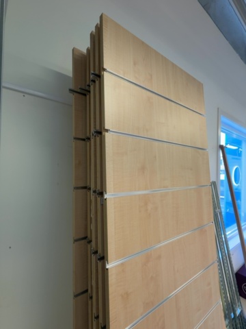 1529951-7 Shop fittings - wall panels, metal rails, accessories