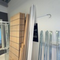 1529951-8 Shop fittings - wall panels, metal rails, accessories