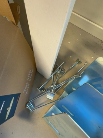 1529951-11 Shop fittings - wall panels, metal rails, accessories