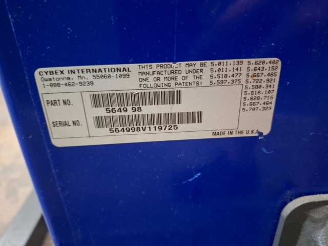 1571529-15 Kabelmaskin/multigym, Cybex 5649