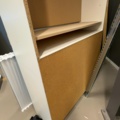 1529952-9 Shop fittings – cabinets with shelving systems and perforated panels