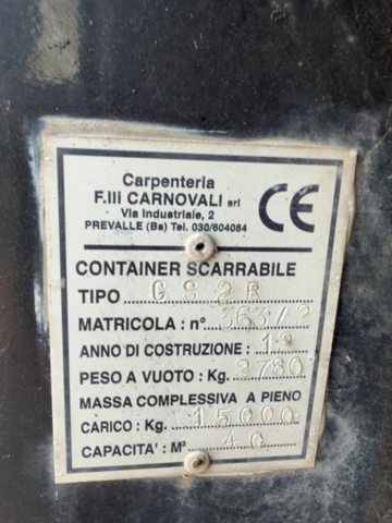 1421990-4 Lastväxlarflak - F.lli Carnovali srl - C82R