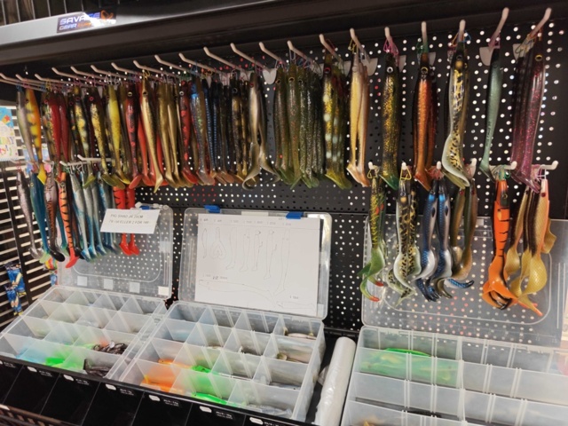 1485682-4 Soft lures and storage bags - Savage Gear, Fladen, etc.