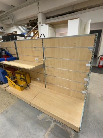 1529957-2 Shop interior design – 3 shelving systems