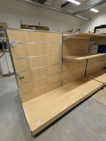 1529957-3 Shop interior design – 3 shelving systems