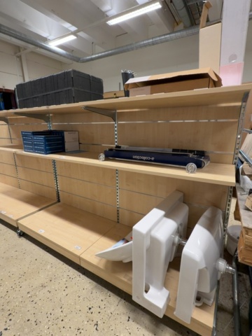 1529957-6 Shop interior design – 3 shelving systems