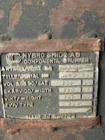 1421995-4 Grävskopa - Nybro Smide AB