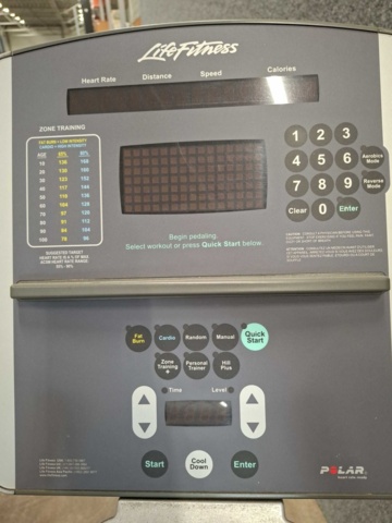 1571540-13 Crosstrainer, LifeFitness 95xi
