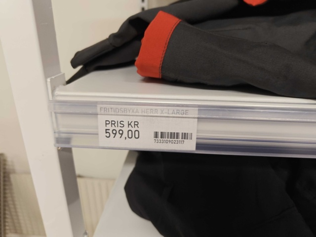1485731-7 Samling med fritidsbyxor, shorts, underställ