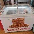 1485755-1 Freezer with sliding glass lids