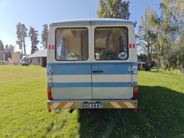 1564797-6 Husbuss Mercedes-Benz L 608 DGE, 85hk, 1982